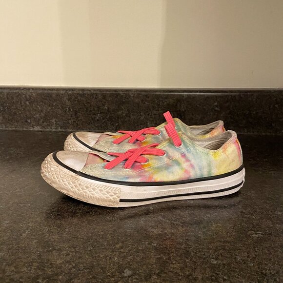 Converse All Star Low 'Rainbow Tie Dye' - Size 13C - Picture 4 of 8